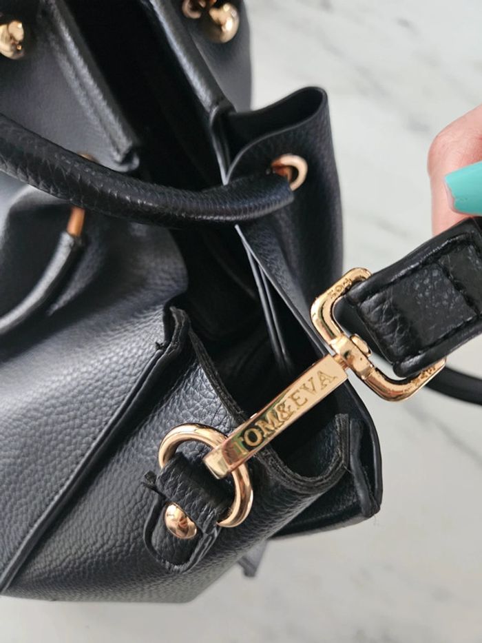 Tom & Eva sac à main noir - photo numéro 5