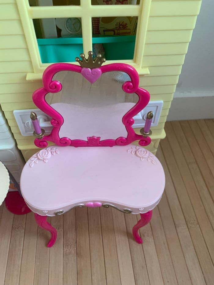 Barbie desk & chair bedroom playset barbie vintage - photo numéro 3