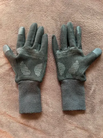 Gants tactile taille L doublé polaire
