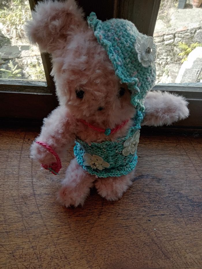 Nounours décoratif fait main - photo numéro 3