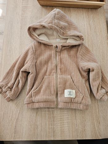 Veste sherpa 6-9M