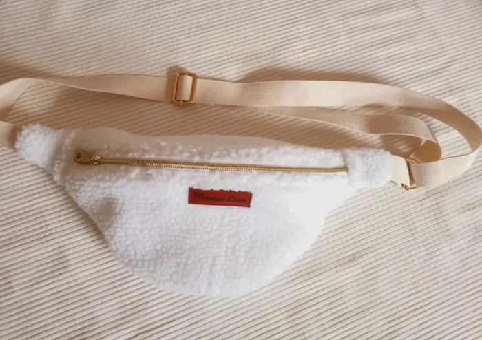 Sac banane neuf femme « maman love » création française - photo numéro 2