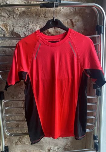 T-shirt Rose Fluo de course à pied homme SOL'S Sydney