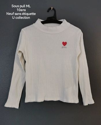Sous pull 10ans