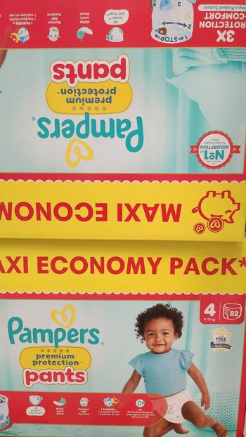 Pampers premium protection 