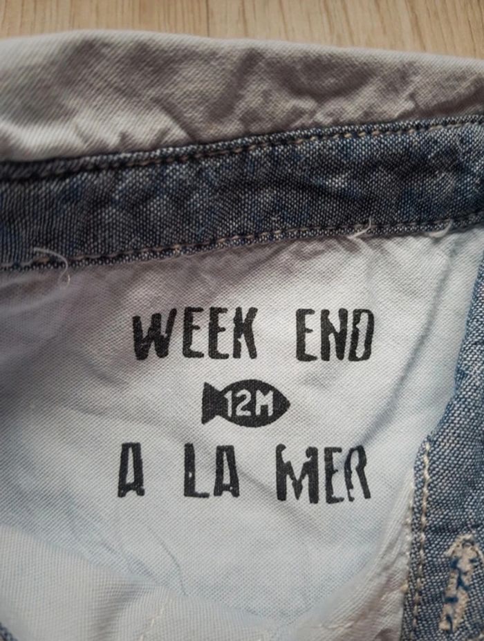 Chemise 12 mois Week end à la mer - photo numéro 5
