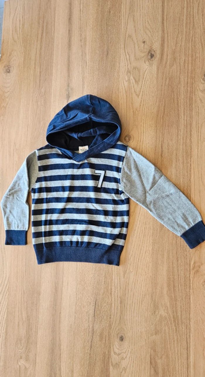 Pull à capuche maille fine, taille 3 ans, H&M