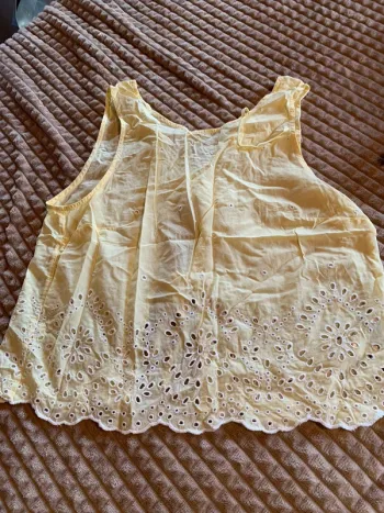 Débardeur jaune