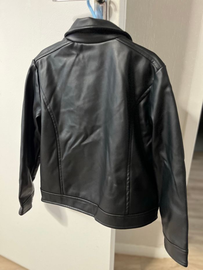 Veste similicuir fille - photo numéro 4