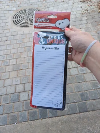 Memo snoopy aimanté neuf