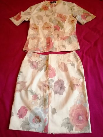 Ensemble tailleur jupe et veste Taille 36/38 Cacharel