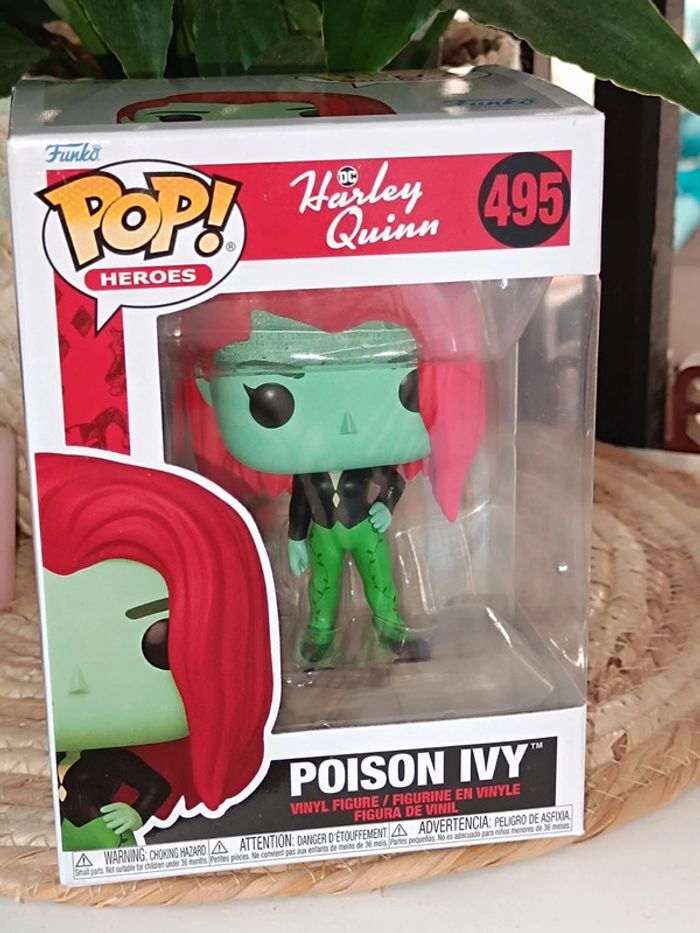 Poison Ivy 495-Harley Quinn-Pop Funko💜