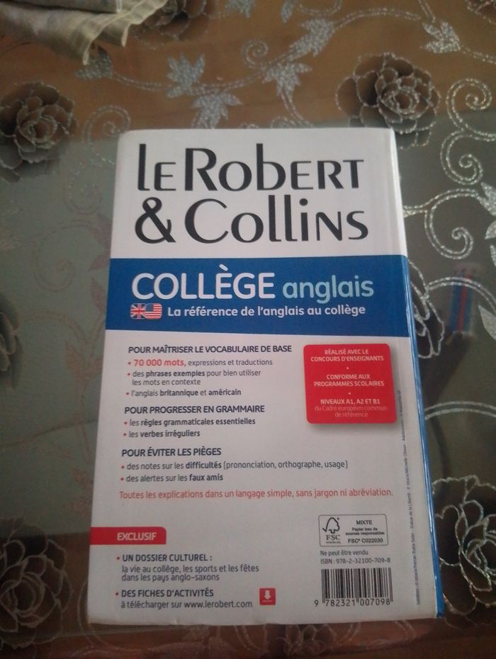 Dictionnaire français/anglais - photo numéro 2