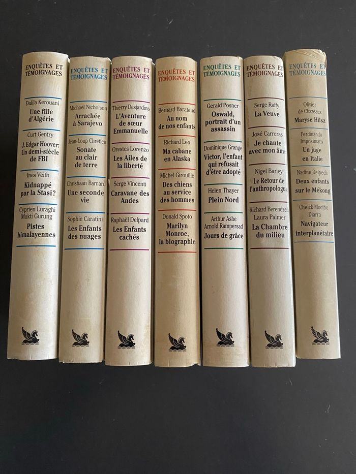 Livre enquête témoignages - photo numéro 2