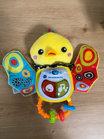 Jouet eveil bébé hochet piou piou oiseau vtech