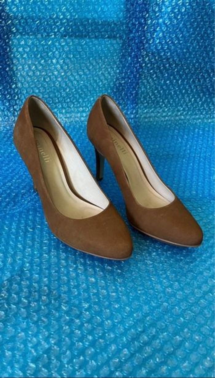 Escarpins couleur camel Minelli pointure 37 - photo numéro 8