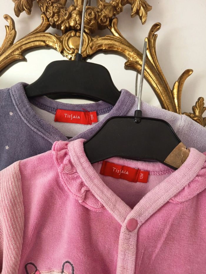 2 pyjamas velours - photo numéro 2