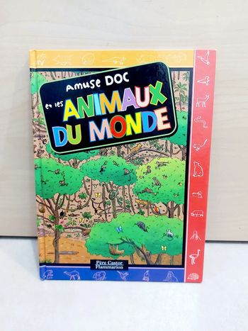 📚 Livre jeux : Amusé DOC et les animaux du monde