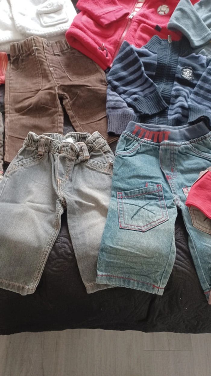 Lot vêtements garçon taille 6 mois - photo numéro 8