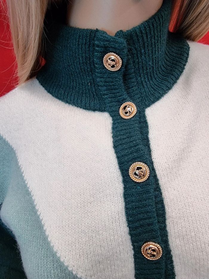 Peace n' Love pull col montant * Taille M/L * - photo numéro 5