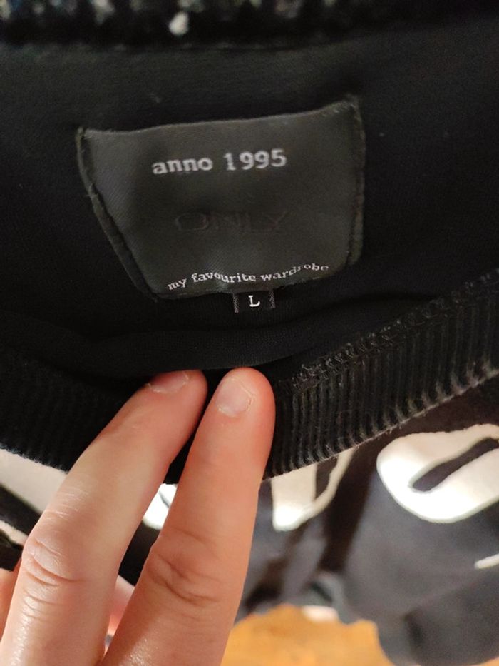 Pull effet pilou pilou avec motif effet craquelés - photo numéro 4