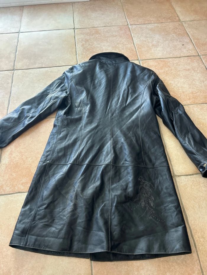 Veste simili cuir en 38 - photo numéro 5