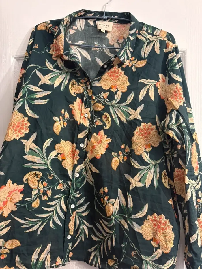 Chemise Sezane pierrot taille 44