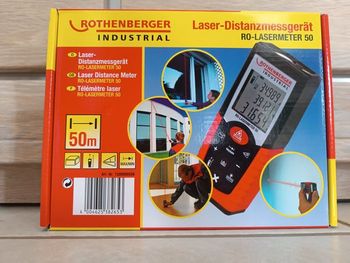 Télémètre laser Rothenberger RO-Lasermeter 50 – Neuf