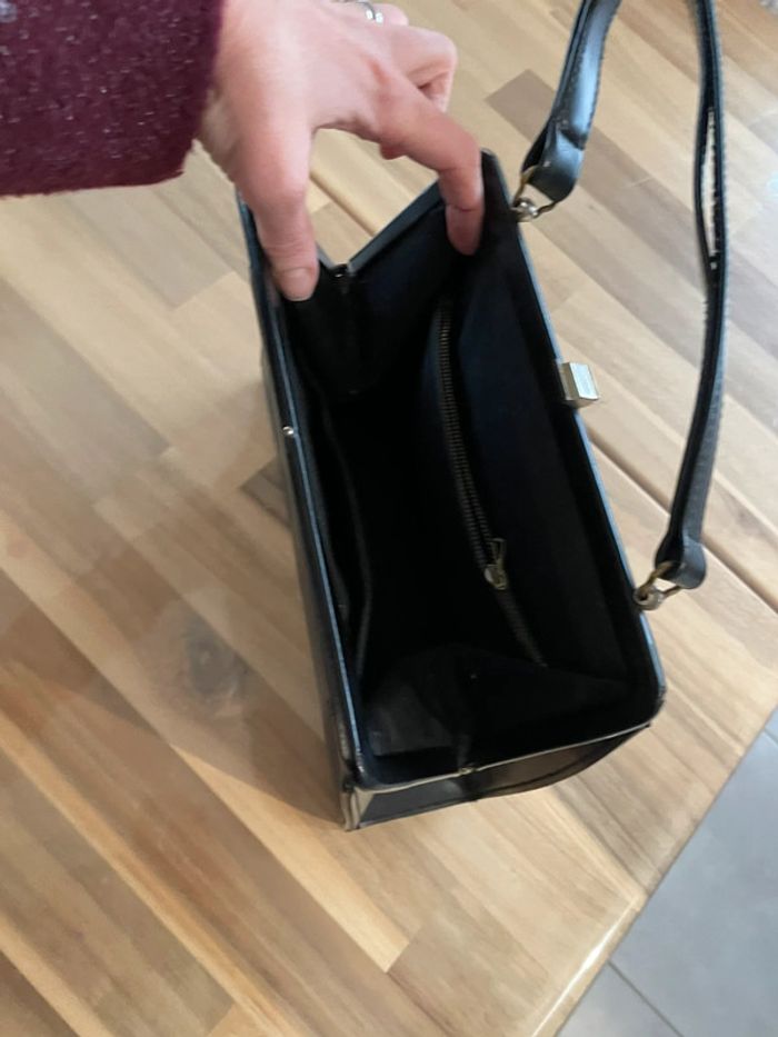 Sac à main rétro noir - photo numéro 3