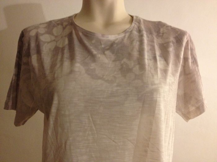 T shirt léger col rond ✧ manches courtes ✧ look masculin ✧ taille 40 ✧Biaggio Jeans