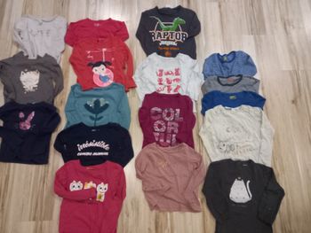 Lot 17 Tshirts 3ans