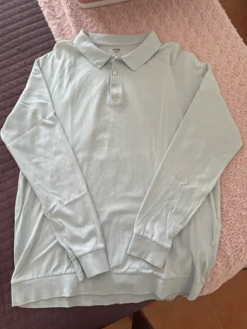 Polo homme manches longues