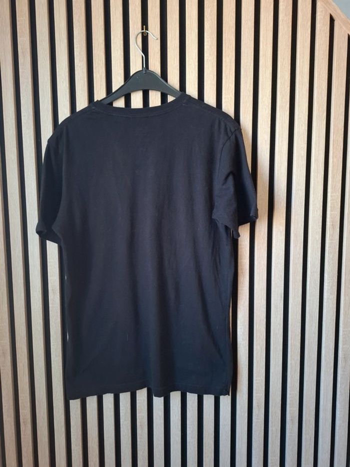 Tee shirt Quiksilver noir imprimé beige T XS - photo numéro 6