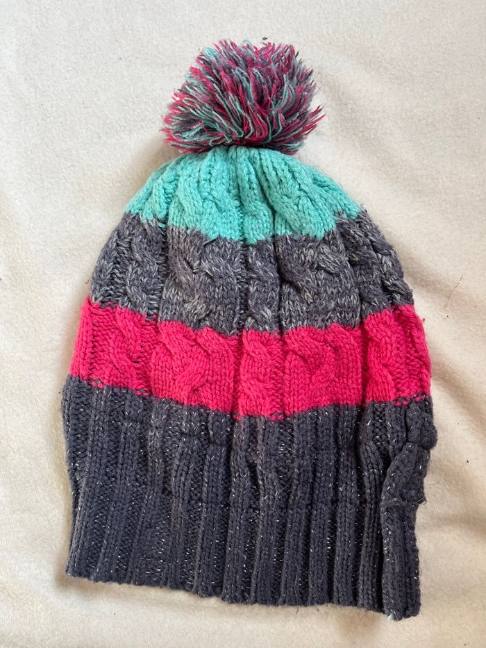 Bonnet pompon 6 ans - photo numéro 8