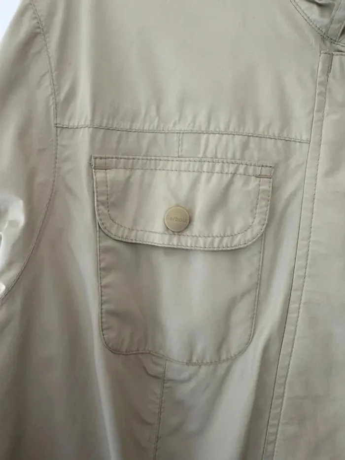 Magnifique Trench Barbour beige taille 38 parfait état - photo numéro 7