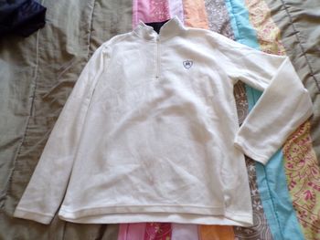 Sweat polaire crème M/L neuf