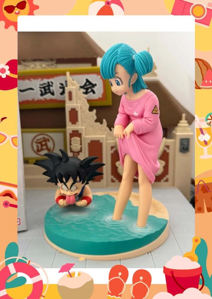Ichiban kuji last one dragon history revible moment goku et Bulma - photo numéro 7