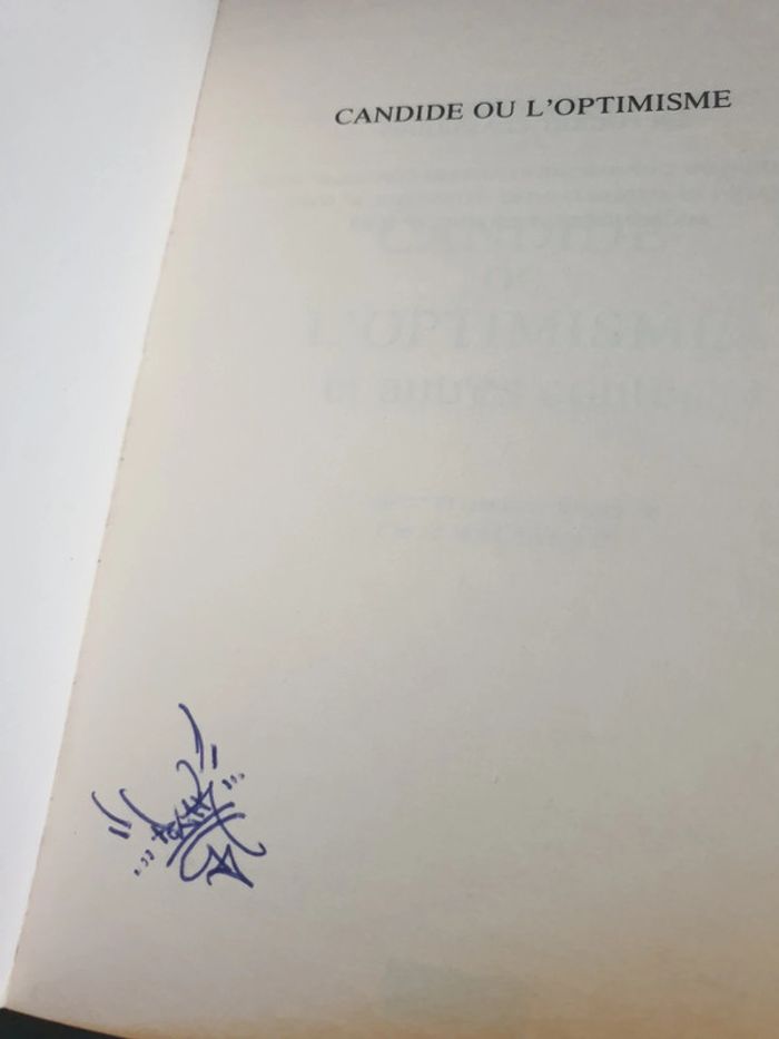 Livre Candide - photo numéro 3