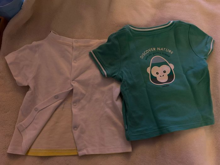 Lot tee-shirt 3Mois - photo numéro 2