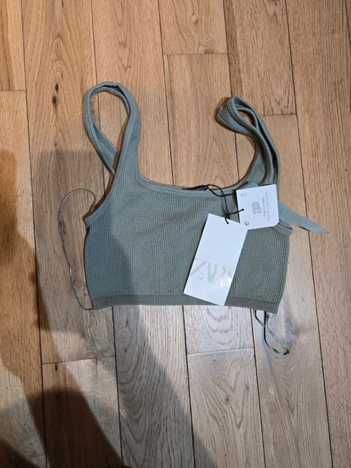 Crop top zara