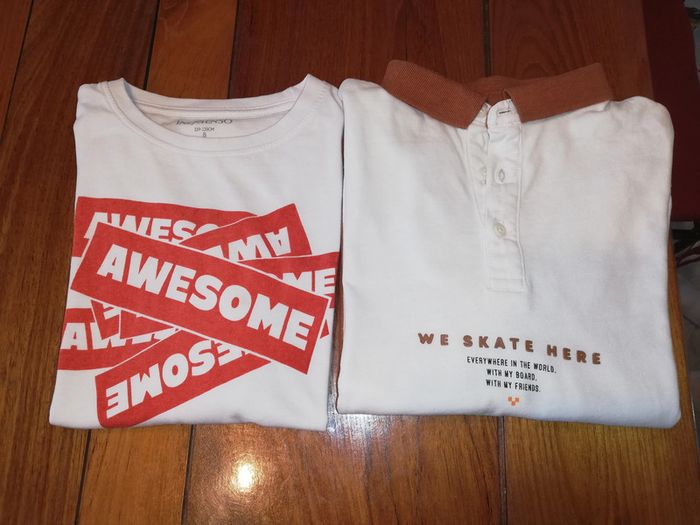 Lot de deux tee shirt ML