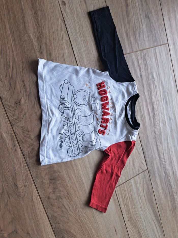 Lot 4 tee-shirts manche longue Harry Potter - photo numéro 5