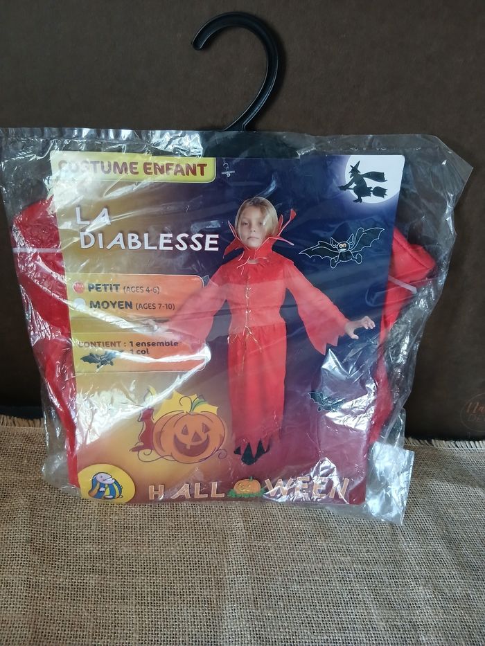 Déguisement la diablesse 4-6ans - photo numéro 5