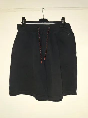 Short bermuda molleton noir M