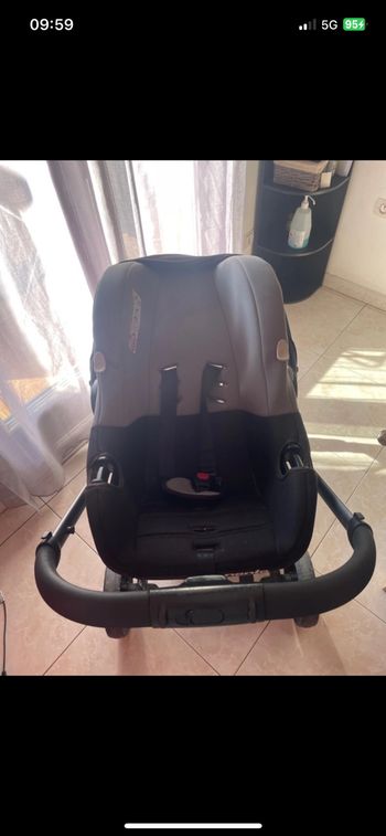 Poussette trio combinée nania