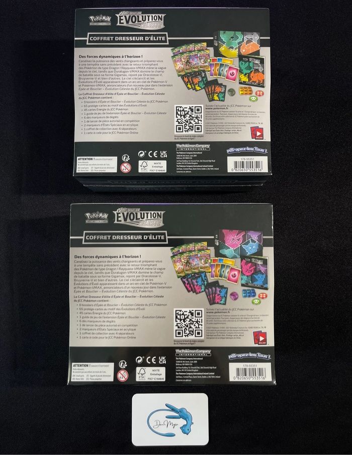 Pokémon 2 ETB Évolution Céleste EB 7 : 800€ - photo numéro 2