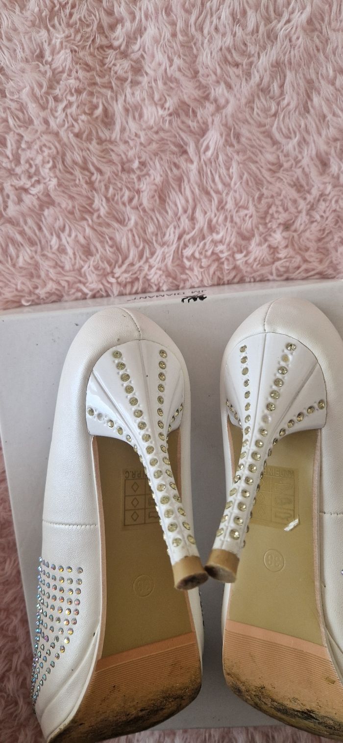 Chaussures à talons avec strass - photo numéro 6