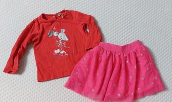 Ensemble jupe et tee shirt manches longues