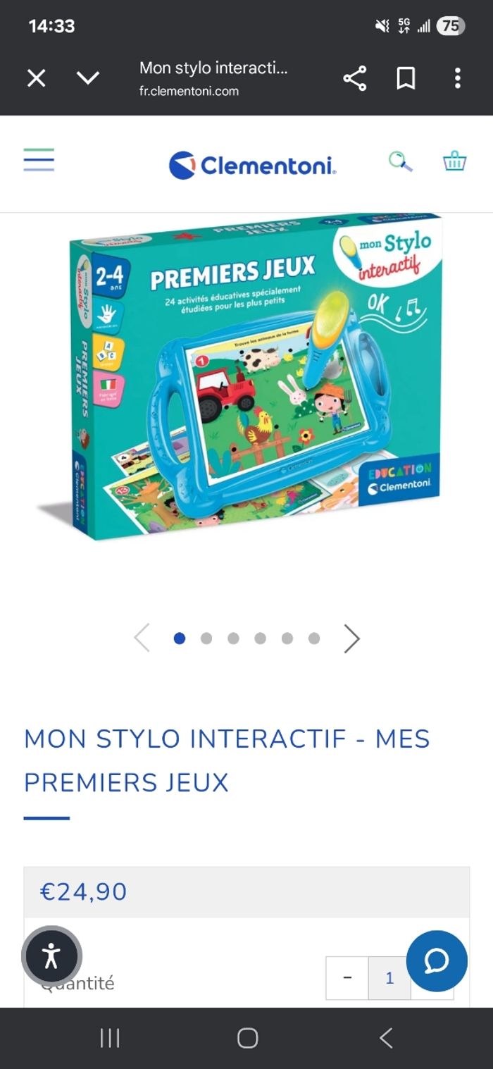 Mes premiers jeux
