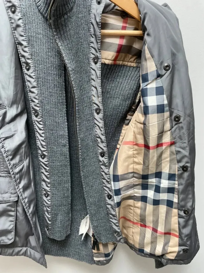 Burberry Jacket Grey - Womens Size 40 / M - Made in Spain 🇪🇸 - photo numéro 13